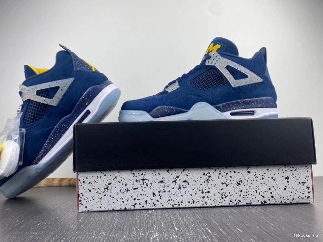 Reps TB Retro Michigan 4 (PE) Air Jordan AJ4-1036660 0720